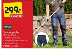 Jula Servicebyxa herr, SEK 299 erbjuda