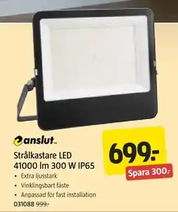Jula Strålkastare LED 41000 lm 300 W IP65, SEK 699 erbjuda