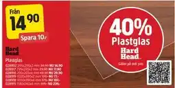 Jula Plastglas erbjuda