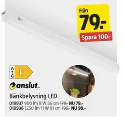 Jula Bänkbelysning LED erbjuda