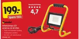 Jula Arbetslampa LED 4250 lm 50 W IP65, SEK 199 erbjuda