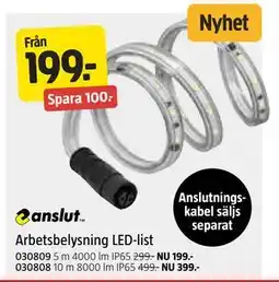 Jula Arbetsbelysning LED-list erbjuda