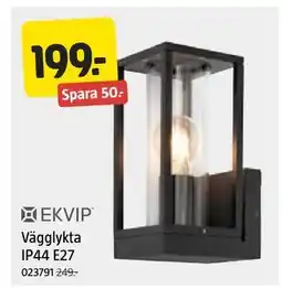 Jula Vägglykta IP44 E27, SEK 199 erbjuda
