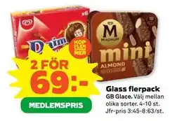 Stora Coop Glass flerpack, Medlemspris erbjuda