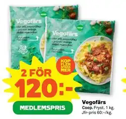 Stora Coop Vegofärs, Medlemspris erbjuda