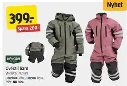Jula Overall barn, SEK 399 erbjuda