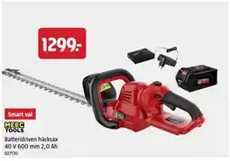 Jula Batteridriven häcksax 40 V 600 mm 2,0 Ah, SEK 1299 erbjuda