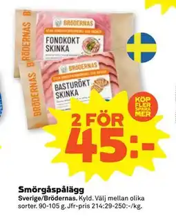Stora Coop Smörgåspålägg, SEK 45 erbjuda