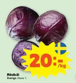 Stora Coop Rödkål, SEK 20 erbjuda