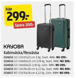 Jula Kabinväska/Resväska erbjuda