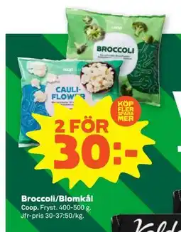 Stora Coop Broccoli/Blomkål, SEK 30 erbjuda