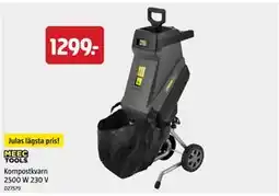 Jula Kompostkvarn 2500 W 230 V, SEK 1299 erbjuda