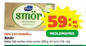 Stora Coop Smör, Medlemspris erbjuda