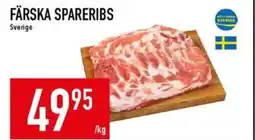 Matdax Färska spareribs erbjuda