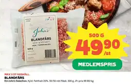 Coop Blandfärs erbjuda