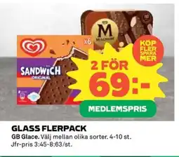 Coop Glass flerpack erbjuda