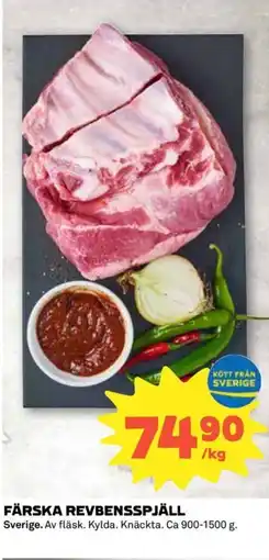 Coop Färska revbensspjäll erbjuda
