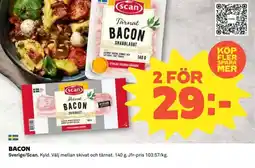 Coop SCAN Bacon erbjuda