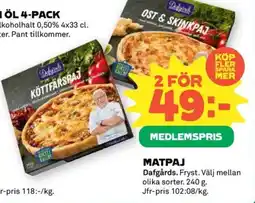 Coop DAFGÅRDS Matpaj erbjuda