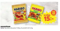 Coop HARIBO Godispåsar erbjuda