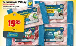 Extra Mjällby Stormarknad LÖNNEBERGA Pålägg erbjuda