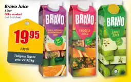 Extra Mjällby Stormarknad BRAVO Juice erbjuda