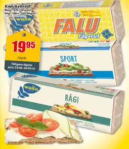 Extra Mjällby Stormarknad WASA Knäckebröd erbjuda