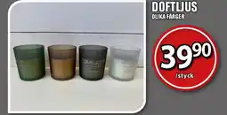 Extra Mjällby Stormarknad Doftljus erbjuda