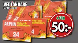 Extra Mjällby Stormarknad ALPHA Vedtändare erbjuda