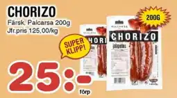 Nya Pulsen Chorizo erbjuda