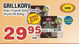 Nya Pulsen SCAN Grillkorv erbjuda