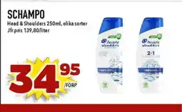 Matdax Head & Shoulders schampo erbjuda