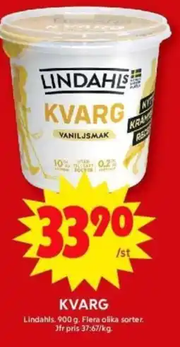 ICA Supermarket LINDAHLS Kvarg erbjuda