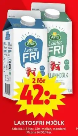 ICA Supermarket ARLA Ko Laktosfri mjölk erbjuda