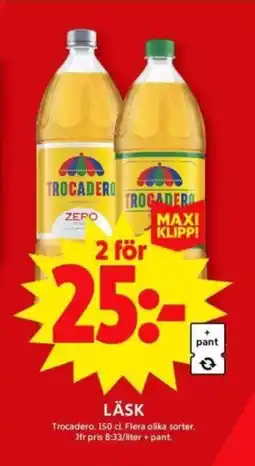 ICA Supermarket TROCADERO Läsk erbjuda