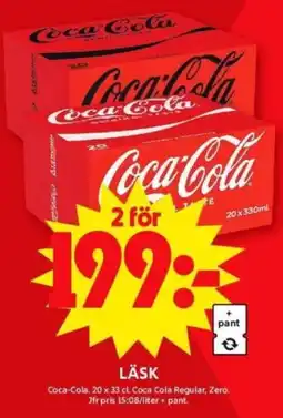 ICA Supermarket Coca-Cola Läsk erbjuda