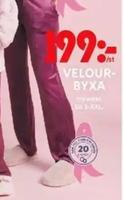 ICA Supermarket Velour- byxa erbjuda