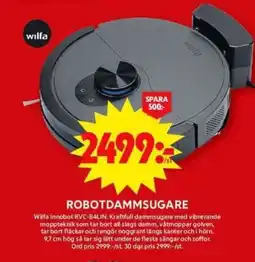 ICA Supermarket WILFA Robotdammsugare erbjuda