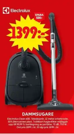 ICA Supermarket Electrolux Dammsugare erbjuda