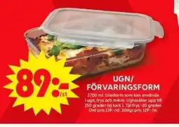 ICA Supermarket Ugn/ förvaringsform erbjuda