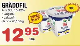 Nya Pulsen ARLA Gräddfil erbjuda