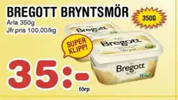 Nya Pulsen ARLA Bregott bryntsmör erbjuda