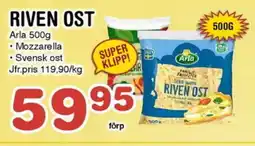 Nya Pulsen ARLA Riven ost erbjuda