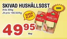 Nya Pulsen ARLA Skivad hushållsost erbjuda