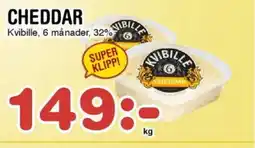 Nya Pulsen Kvibille cheddar erbjuda