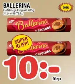 Nya Pulsen Göteborgs Ballerina erbjuda