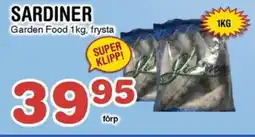Nya Pulsen Garden Food Sardiner erbjuda