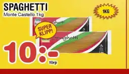 Nya Pulsen Monte Castello Spaghetti erbjuda