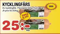 Nya Pulsen Kycklingfärs erbjuda
