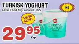 Nya Pulsen Turkisk yoghurt erbjuda